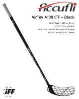 Florbalov hokejka Accufli AirTek IFF  Black