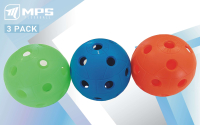 MPS florbalov loptiky Color 3-pack