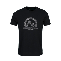 NORTHFINDER pnske outdoorov triko s piktogramom BRICE - ierne