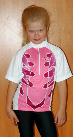 Cyklistický dres MARTINA - ružový
