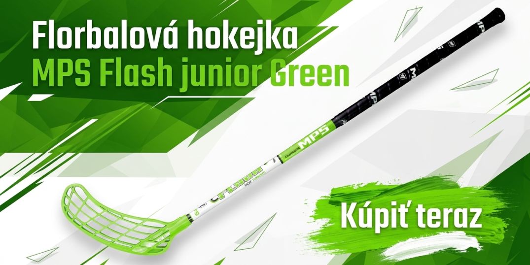 Florbalov� hokejka MPS FLASH Green