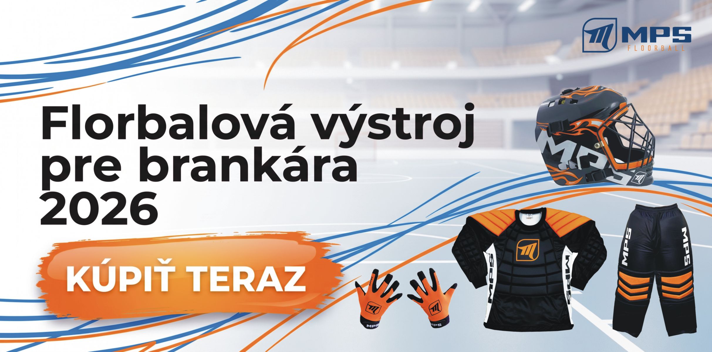 Florbalov� v�stroj pre brank�ra 2026
