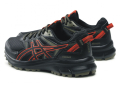 ASICS TRAIL SCOUT 2 Black/Cherry Tomato - Pnska trail beeck obuv