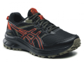 ASICS TRAIL SCOUT 2 Black/Cherry Tomato - Pnska trail beeck obuv