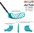 Florbalov hokejka Accufli AirTek IFF - Teal / av epe