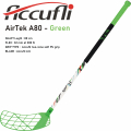 Florbalová hokejka ACCUFLI AirTek A80 Green