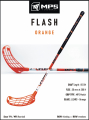 Florbalov hokejka MPS FLASH Orange - Junior