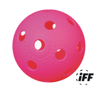 Florbalov loptika MATCH IFF - ruov