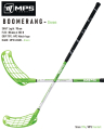 Florbalov hokejka MPS BOOMERANG Green