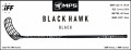 Florbalová hokejka MPS BLACK HAWK Black