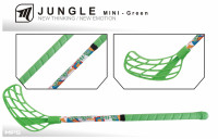 Florbalov hokejka MPS JUNGLE MINI - green