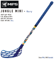 Florbalov hokejka MPS JUNGLE MINI - navy