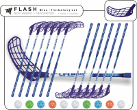 Florbalov set MPS FLASH junior Blue