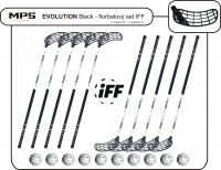 Florbalov set MPS EVOLUTION Black IFF