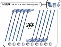 Florbalov set MPS EVOLUTION Navy IFF