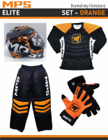 MPS ELITE brank�rsky florbalov� set - ORANGE