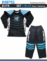 MPS ELITE brank�rsky florbalov� set - BLUE dres + nohavice