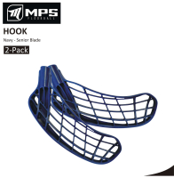 Florbalov epe MPS HOOK - tmavo modr / 2-pack