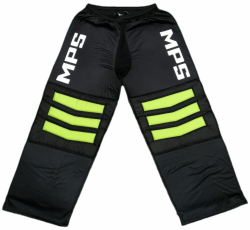 MPS Elite brank�rske florbalov� nohavice Black/Green