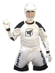 MPS brankrsky florbalov set - WHITE