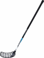 Florbalov hokejka MPS NO RESPECT Black/Blue 95 cm