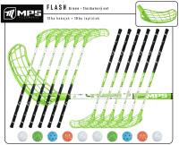 Florbalov� set MPS FLASH junior Green