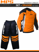 MPS brank�rsky florbalov� set - Orange dres + nohavice