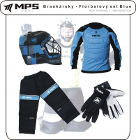 MPS brankrsky florbalov set Blue