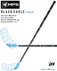 Florbalov hokejka MPS BLACK EAGLE Blue IFF