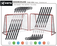 MPS florbalov set BOOMERANG TEAM-GOAL black