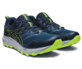 ASICS GEL-SONOMA 6 navy-blue/neon-green - Pnska trail beeck obuv