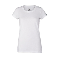 NORTHFINDER Dámske trièko bavlnený štýl DEWONIA - biele
