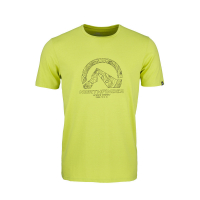 NORTHFINDER pánske outdoorové tričko s piktogramom BRICE - zelené