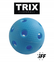 Florbalová loptička TRIX - modrá