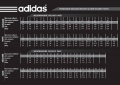 Adidas - veľkostná tabuľka