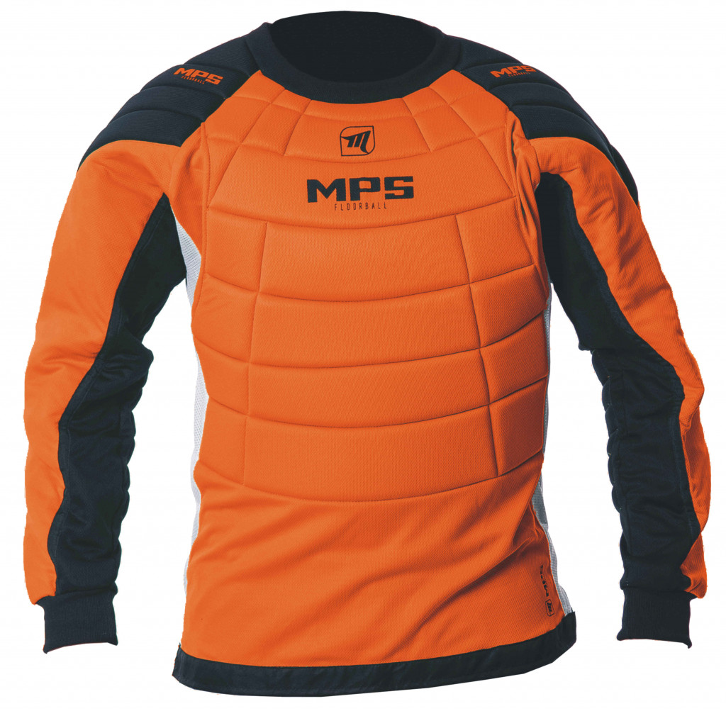 MPS brankársky florbalový dres Orange