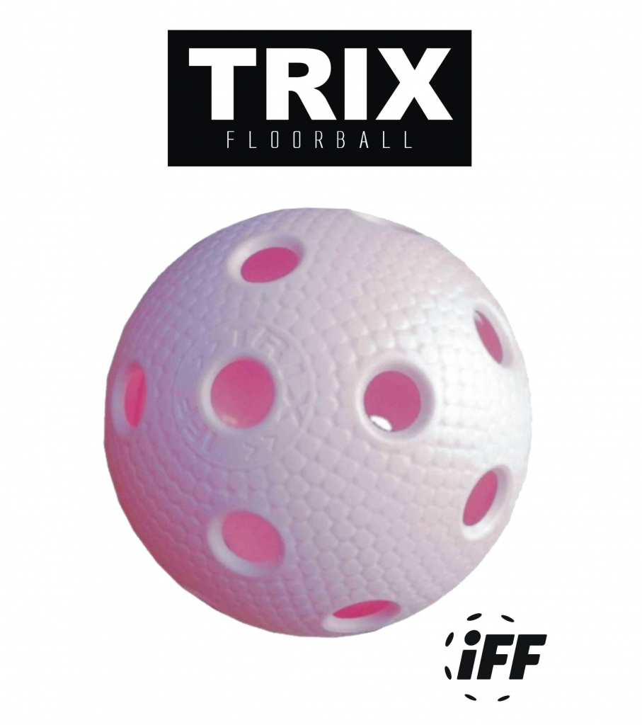 Florbalová loptička TRIX - jahoda